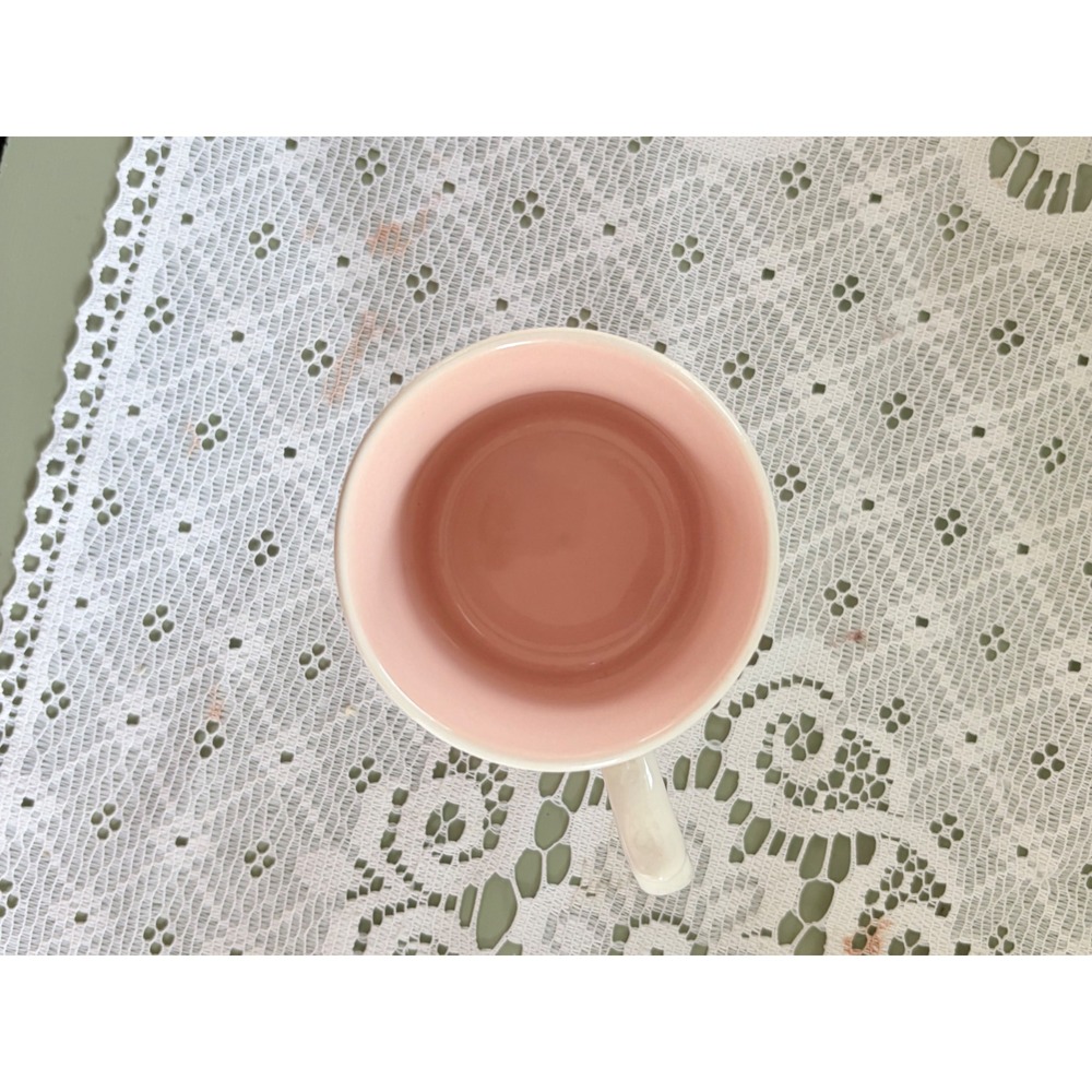 To Mother With Love Floral Ceramic Coffee Mug Pink Interior Vintage Style Gift - Picture 4 of 4